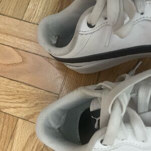 Puma black and white sneakers